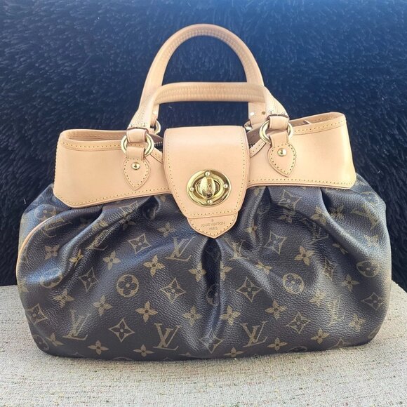 Louis Vuitton Women Handbag Brown Monogram Boetie MM Shoulder Bag Made in France - Picture 1 of 14